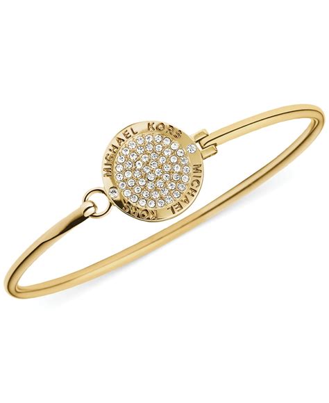 michael kors crystal set bangle|michael kors charms for bracelets.